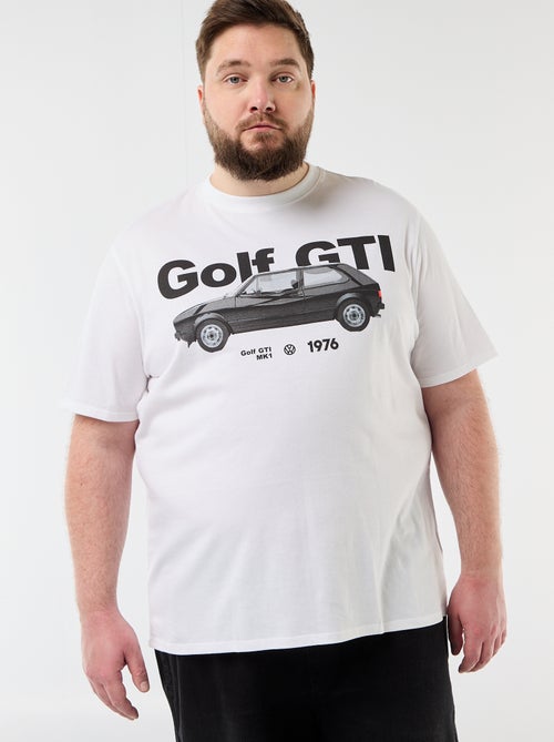 T-shirt de manga curta 'golf GTI' 'Volkswagen' - Kiabi