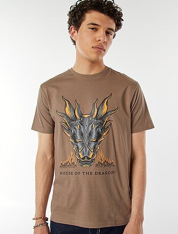 T-shirt de manga curta 'House of the Dragons'