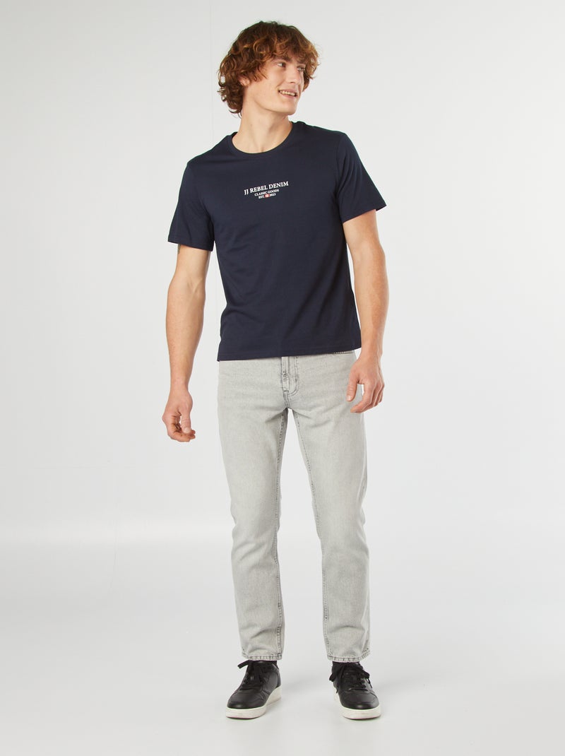 T-shirt de manga curta 'JJ Rebel' AZUL - Kiabi