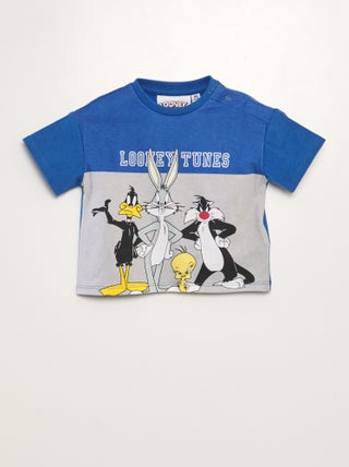 T-shirt de manga curta 'Looney Tunes'
