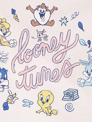 T-shirt de manga curta 'Looney Tunes'