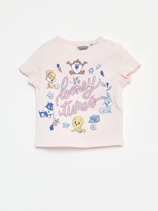 T-shirt de manga curta 'Looney Tunes'