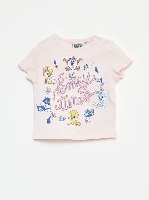 T-shirt de manga curta 'Looney Tunes' - Kiabi