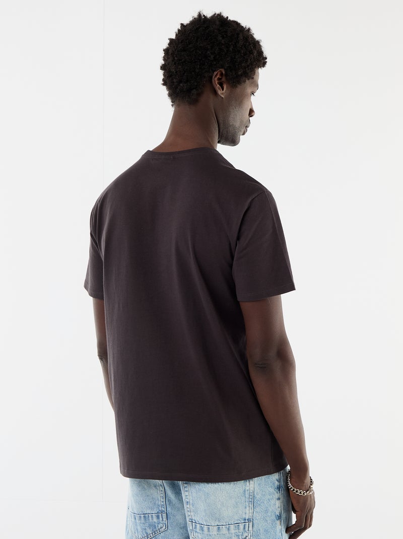 T-shirt de manga curta 'Metallica' Preto - Kiabi