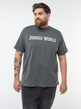 T-shirt de manga curta 'Mundo Jurássico'