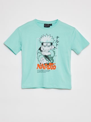 T-shirt de manga curta 'Naruto'