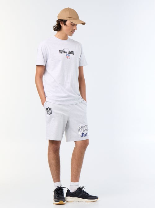 T-shirt de manga curta "NFL" - Kiabi