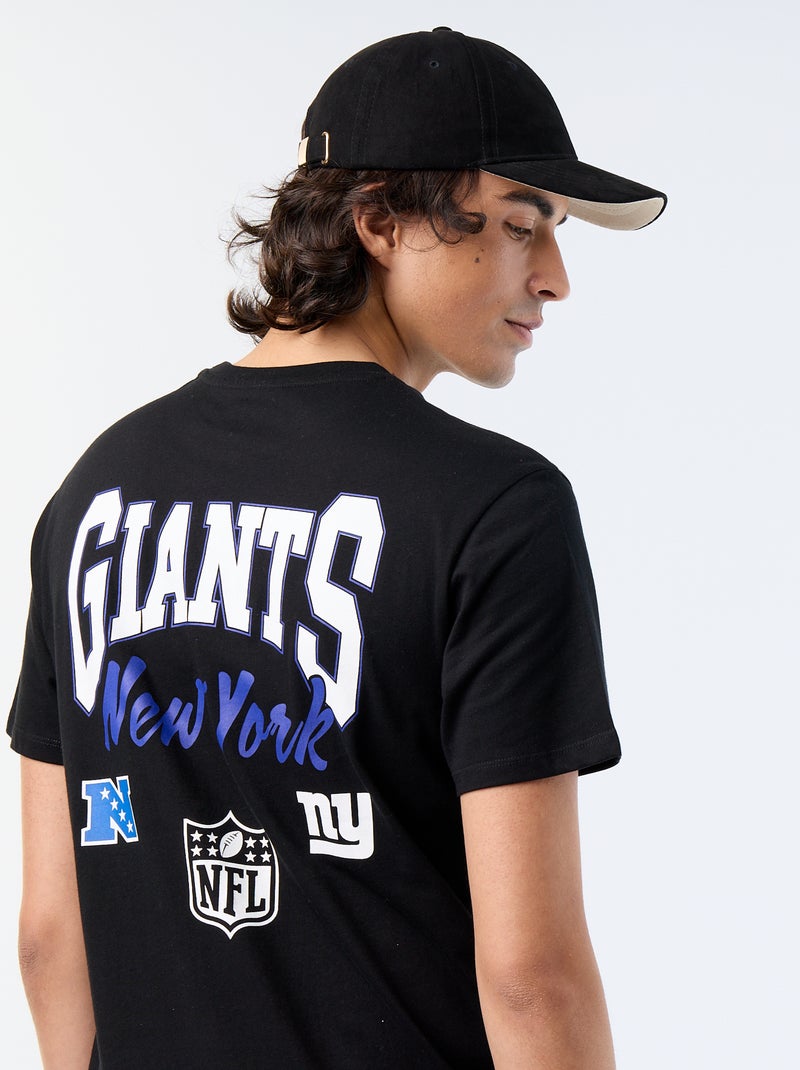 T-shirt de manga curta "NFL" Preto - Kiabi