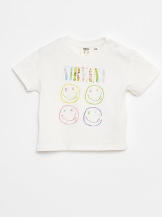 T-shirt de manga curta 'Nirvana'
