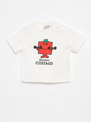 T-shirt de manga curta 'O Super Apresentador' 'Mr Happy'
