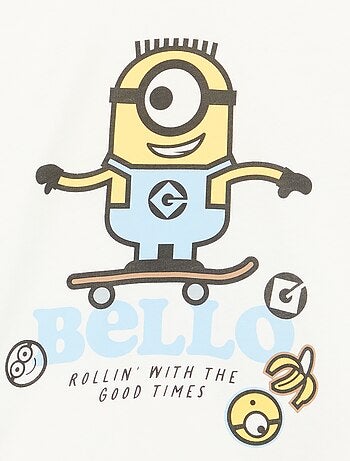 T-shirt de manga curta 'Os Minions'