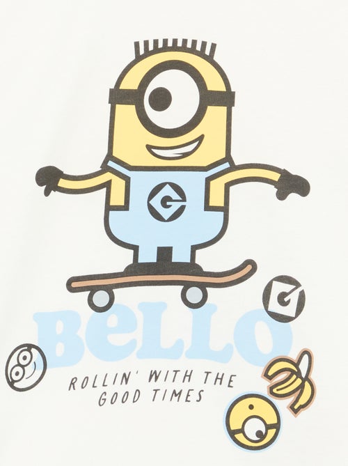T-shirt de manga curta \'Os Minions\' - Kiabi