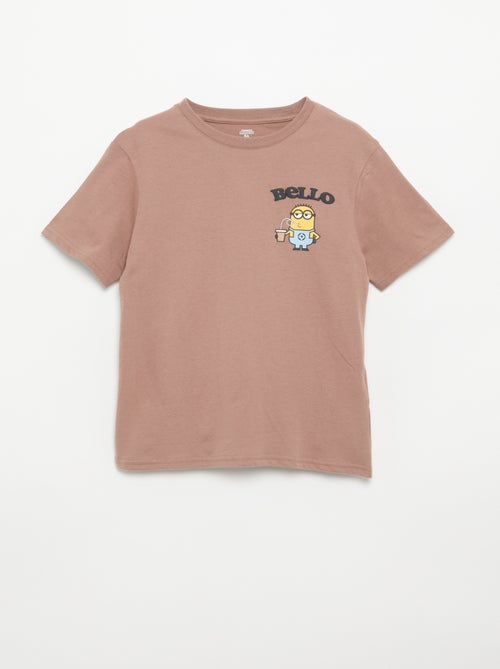 T-shirt de manga curta \'Os Minions\' - Kiabi
