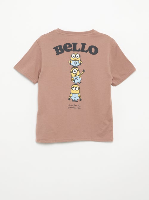 T-shirt de manga curta \'Os Minions\' - Kiabi