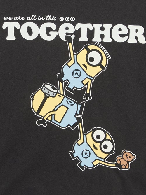 T-shirt de manga curta \'Os Minions\' - Kiabi