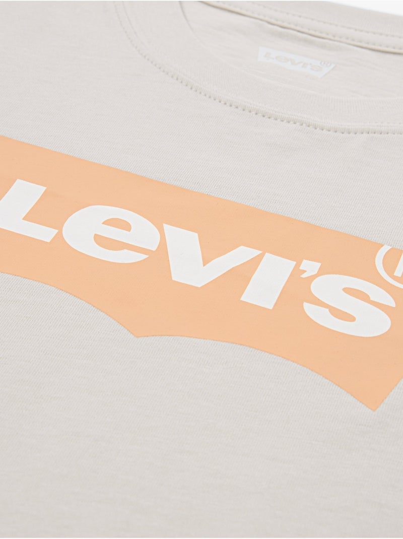 T-shirt de manga curta para rapaz - Levi's Kids Cinza-laranja - Kiabi