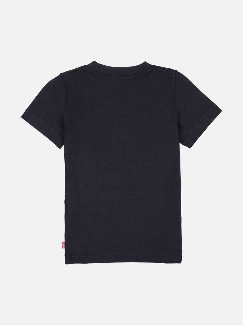 T-shirt de manga curta para rapaz - Levi's Kids Preto Vermelho - Kiabi