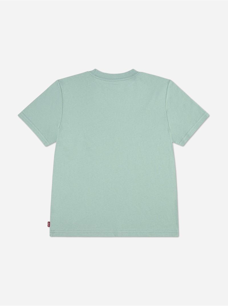T-shirt de manga curta para rapaz - Levi's Kids Verde claro - Kiabi