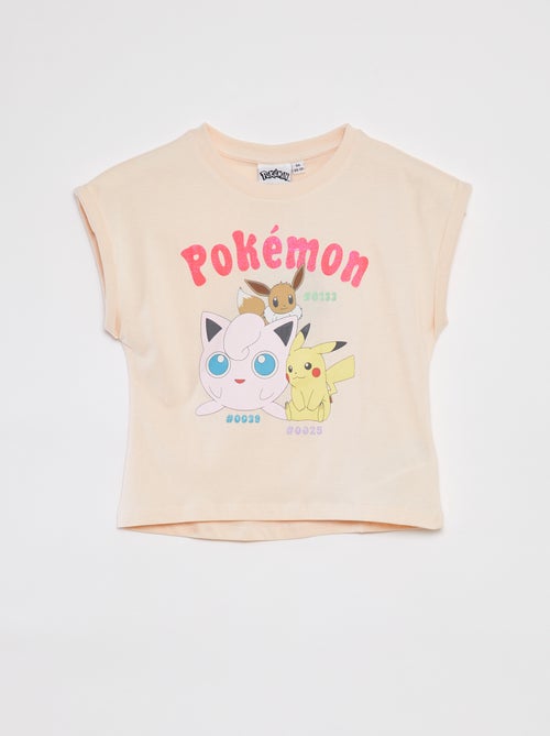 T-shirt de manga curta 'Pokémon' - Kiabi
