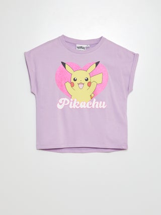T-shirt de manga curta 'Pokémon'