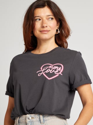 T-shirt de manga curta