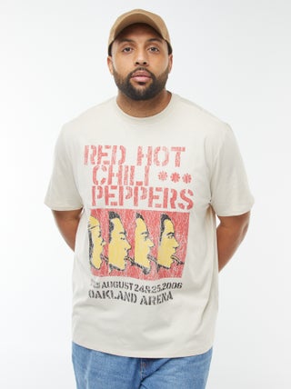 T-shirt de manga curta 'Red Hot Chili Peppers'