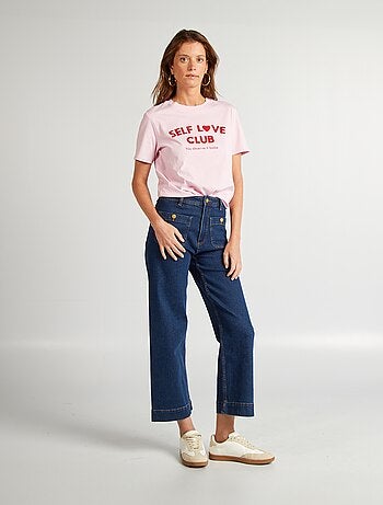 T-shirt de manga curta