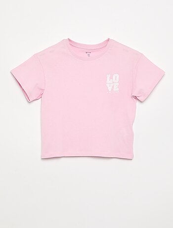 T-shirt de manga curta