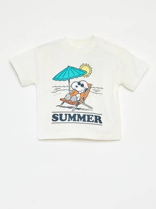 T-shirt de manga curta 'Snoopy'