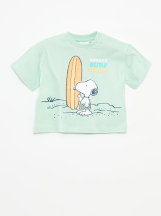 T-shirt de manga curta 'Snoopy'