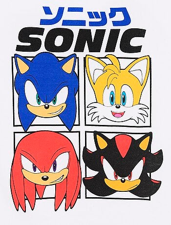 T-shirt de manga curta 'Sonic'