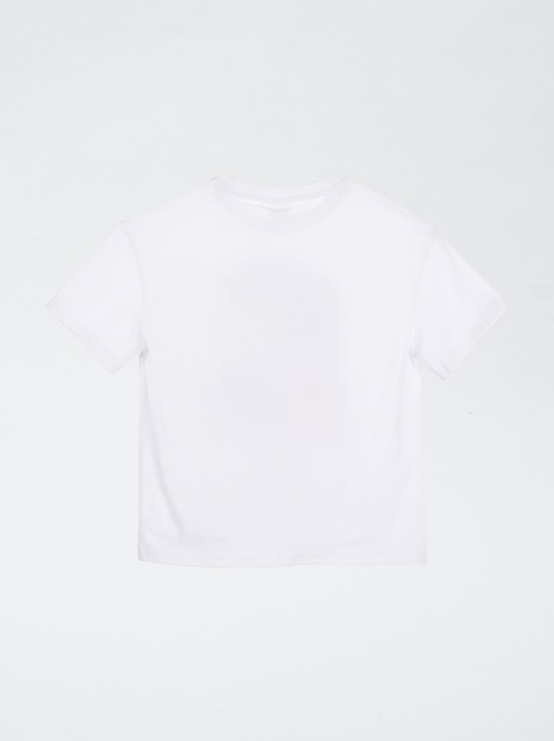 T-shirt de manga curta 'Sonic' Branco - Kiabi