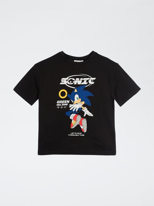 T-shirt de manga curta 'Sonic' - Kiabi