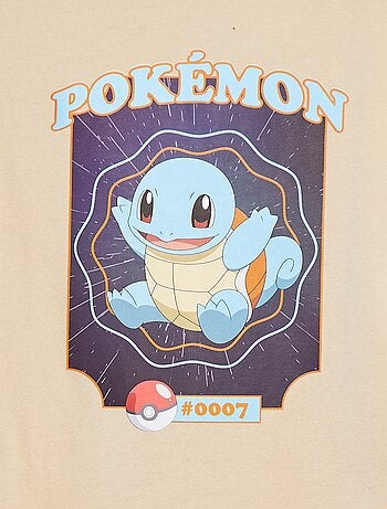 T-shirt de manga curta 'Squirtle'