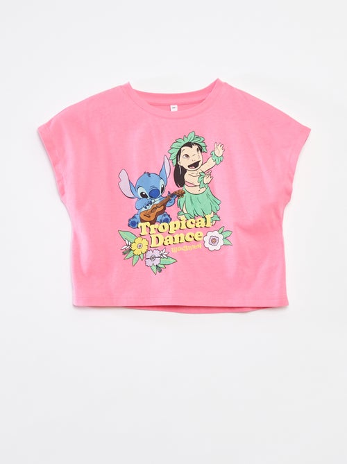T-shirt de manga curta 'Stitch' - Kiabi