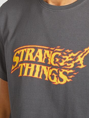 T-shirt de manga curta 'Stranger Things'