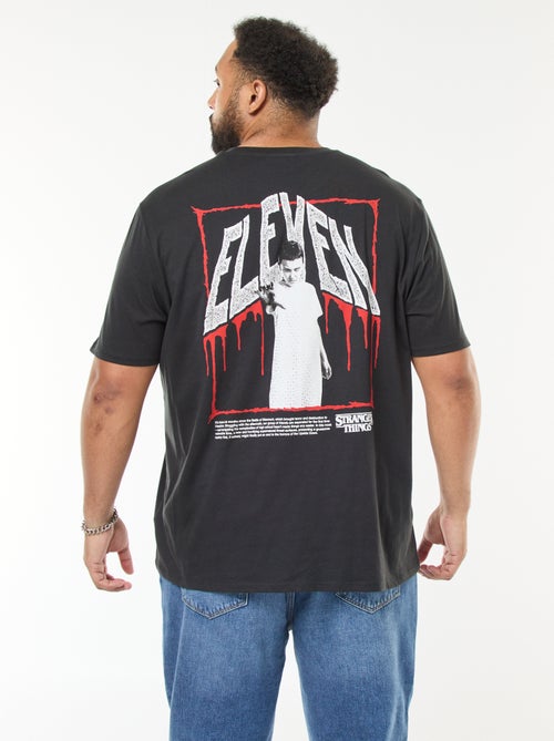 T-shirt de manga curta 'Stranger Things' - Kiabi