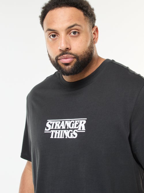 T-shirt de manga curta 'Stranger Things' - Kiabi