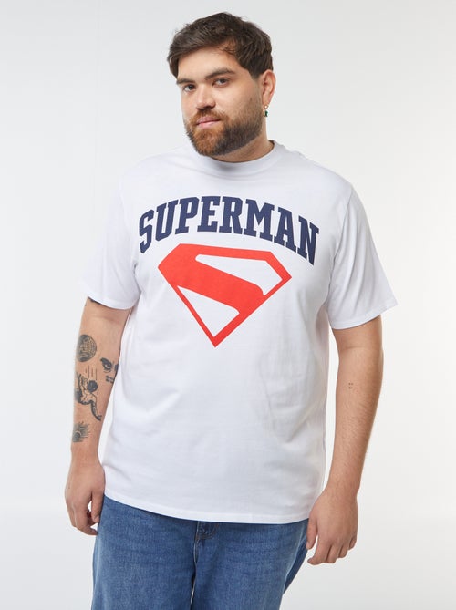 T-shirt de manga curta 'Super-Homem' da 'DC Comics' - Kiabi