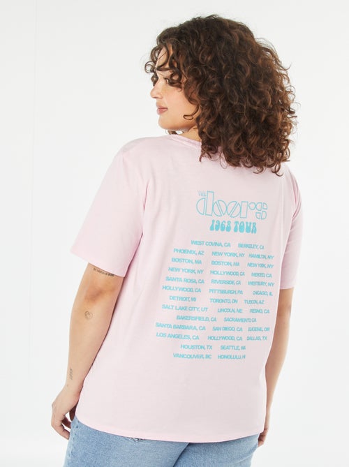 T-shirt de manga curta 'The Doors' - Kiabi