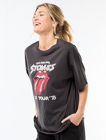 T-shirt de manga curta 'The Rolling Stones'