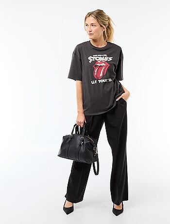 T-shirt de manga curta 'The Rolling Stones'