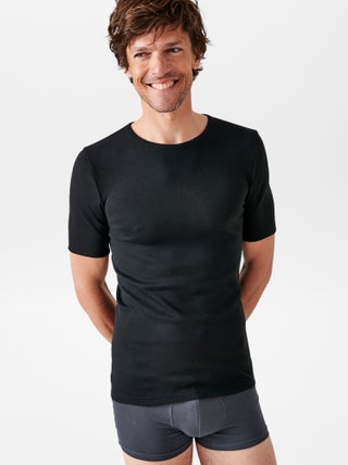 T-shirt de manga curta Thermolactyl 'Damart'