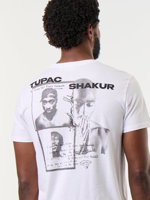 T-shirt de manga curta 'Tupac' - Kiabi T-shirt de manga curta 'Tupac' - Kiabi