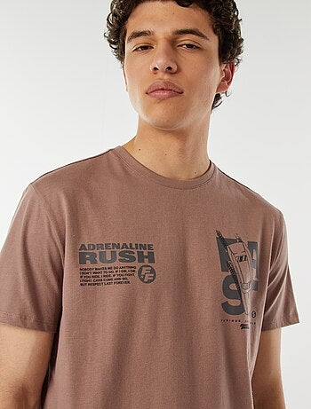 T-shirt de manga curta 'Velocidade Furiosa'