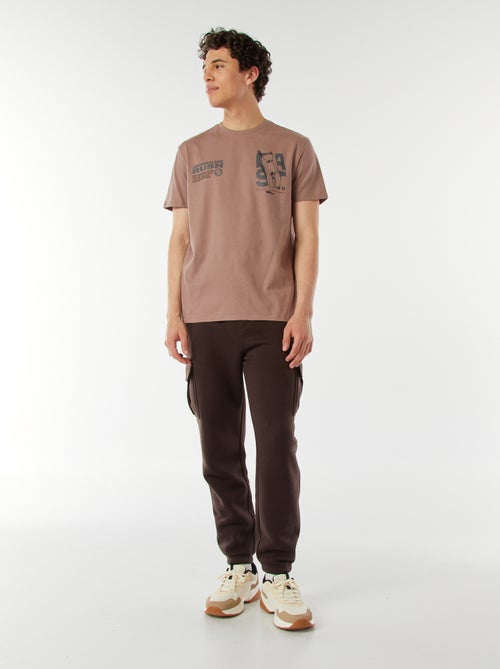 T-shirt de manga curta 'Velocidade Furiosa' - Kiabi