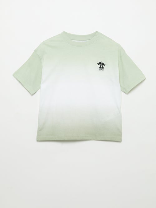 T-shirt de manga curta - Kiabi