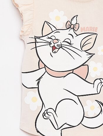 T-shirt de mangas com folhos 'Disney'