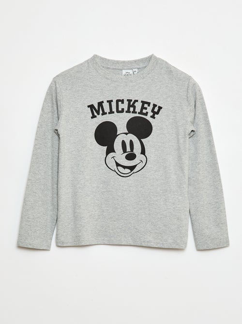 T-shirt de mangas compridas 'Mickey' 'Disney' - Kiabi