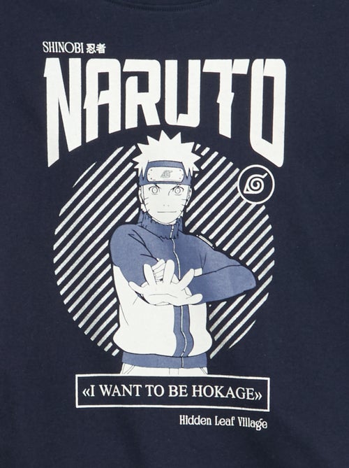 T-shirt de mangas compridas 'Naruto' - Kiabi